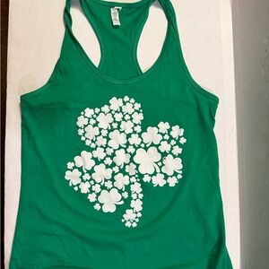Green Clover Women's Tank Top st. Patrick’s Day